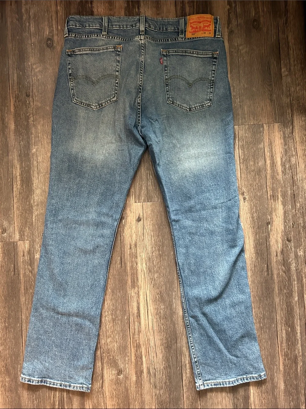 Levi's Men's Light Blue Slim Straight Jeans